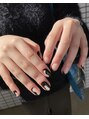 ネイルアンドアイラッシュ ネイビス(Nail & Eyelash Nevis) シンプルですがひとくせあるデザインも可愛いです！