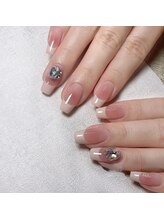 クイーンズビューティーサロン 新宿本店(Queen's beauty salon)/チップ長さだしやりつけ放題