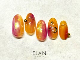 ニュアンス　パープル×イエロー