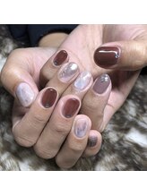 ネイルズビー 国府店(Nail's be)/大理石風ネイル