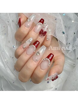 アミネイル 中野(Ami Nail)/ワンホンガーリーネイル