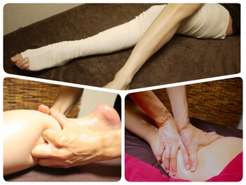トコハナの写真/最強のむくみケア◎【期間限定】美脚・骨盤バンテージ付き★下半身集中リンパ+痩身手技 75分新規¥7500★
