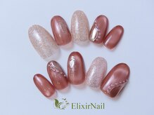 エリクサーネイル 西武新宿(Elixir Nail)/定額a シンプル/クーポン使用