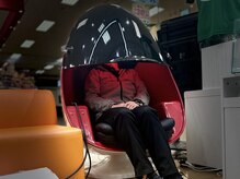 ファイテンショップ イオン守山店の雰囲気（筋肉がほぐれる・しわが薄くなる・睡眠の質が変わる健光浴egg）