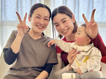 虹いろ整体院/産後美容整体コース卒業生ママ