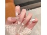 【HAND】うる艶マグネットフレンチ×微粒子ラメ　￥8980