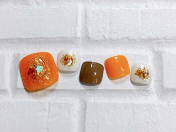 フィールネイル 天王町店(feelnail)/フット・トレンド定額 9500円