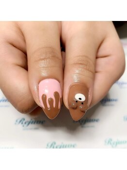 リジュベ(Rejuve)/クマちゃんネイル