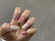 アイネイルズ 吉祥寺店(I nails)/ピンクリボン韓国トレンドネイル