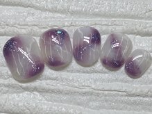 ハニービービー(Honey Bee Bee)/大人大理石ネイル