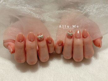 アリューミー 南青山店(Allu.Me)/キラキラネイル(staff:minori)