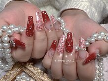 モアネイル 新宿/クリスマスネイル/新宿