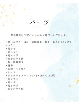 ヴィヴ 三島店(Vive)/パーツのご案内