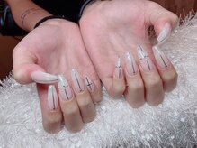 レアネイル 新宿(le'a nail)/メタリックデザイン