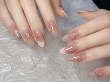 ベストネイル 大宮東口店(Best Nail)/ミラーリボンデザイン