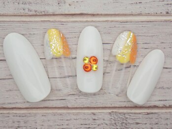 ワンネイル(ONE NAIL)/＃ニュアンス＃塗かけネイル