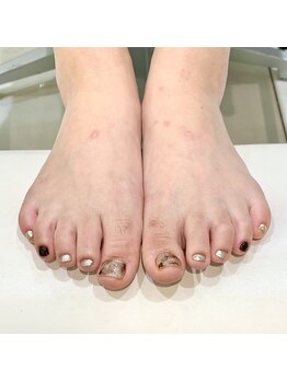 グラマラス プレジール 中野店(glamourous plaisir)/マーブルネイル