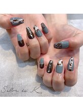 サロンドゥケー(salon du k)/アニマル柄ネイル