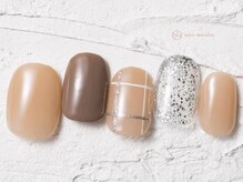 ネイルメゾン 池袋店(NAIL MAISON)/オフィスチェックシンプル¥5800