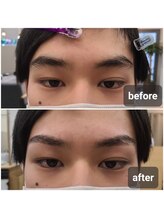 メンズビューティーカフェザパーム 大阪梅田(MEN'S BEAUTY CAFE×THE PERM)/メンズ眉毛Wax＆眉毛パーマ