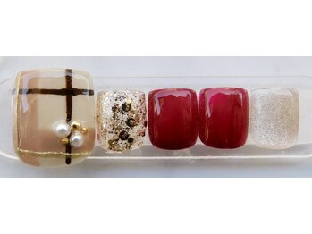 ロココ ラブリヤ ネイル 岡崎店(Rococo Lovelya Nail)/フット・定額コース