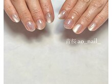 アオネイル(青桜 ao_nail_)/《人気No.1》マグネットネイル