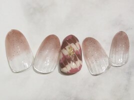 ２月限定シンプルアートコース