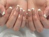 《大人気の定番♪》フレンチネイル ¥6,700
