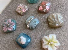 ソロルル ネイル(Sororuru Nail)の雰囲気(フットアート(^O^)★)