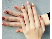 ネイルコテージ(Nail cottage)/秋の鼈甲ネイル