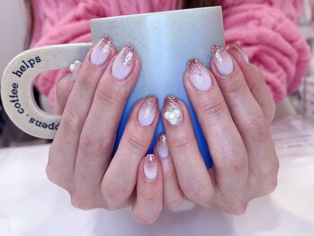 キナ(KINA)/1/7ベース1色ラメグラデーション