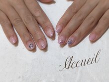 アクイユ 銀座店(ACCUEIL)/推し花ネイル