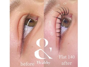 リディーブ 吉祥寺(Ridive)/&healthy×フラットラッシュ140