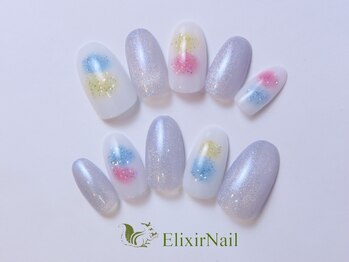 エリクサーネイル 池袋(Elixir Nail)/定額a シンプル/クーポン使用