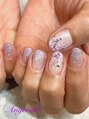 アンジュネイル(Angenail)&nbsp;ふじの花が素敵