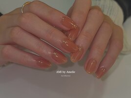 シンプルネイル:mikako