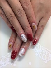 ネイルサロン ティアラリュクス 市川北口店(Tiara Luxe)/ヒョウ柄