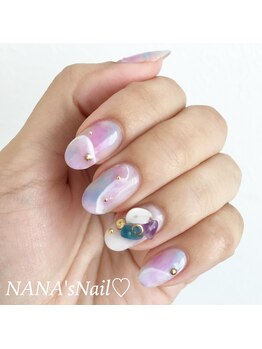 ナナズネイル 西小倉店(NANA's Nail)/天然石がかわいい