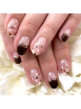 ディーネイル 京橋(D-nail)/西村/チョコカラーネイル