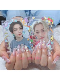 キラキラ&ハート　スカルプ