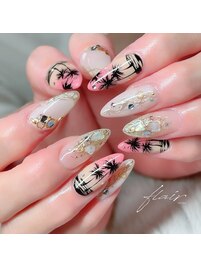 椰子の木デザイン