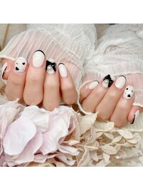 可愛いが詰まったネイル