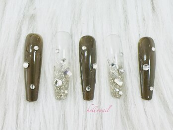 ハロー(Hello)/グラテーションネイル