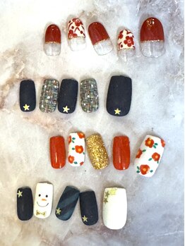 手描きアートが得意なサロン