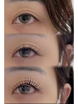 目の形にあったエクステ提案が得意