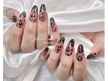 フリールビューティー(freel Beauty)/ヒョウ×グラデーション