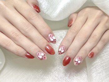 ピピーネイルズ 新宿(PIPPY NAILS)/バレンタインネイル