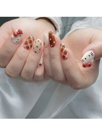 キャラクターネイル