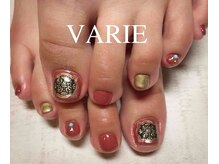 ヴァリエ(VARIE)/秋色フットネイル