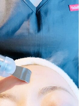 ヤクルトフェイシャルサロン 別所/意外と気になる額のざらつきも…